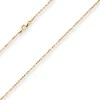 1,4mm Criss-cross-Kette Goldkette Collier Halskette aus 333 Gold Gelbgold 45cm