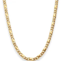 4,9mm Dollarkette Goldkette Collier Halskette aus 333 Gold Gelbgold 60cm