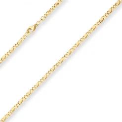 3,4mm Dollarkette Goldkette Collier Halskette aus 333 Gold Gelbgold 50cm