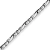 4,9mm Dollarkette Silberkette Collier Halskette aus 925 Silber rhodiniert 60cm