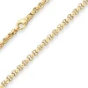 7,2mm Erbskette Goldkette Collier Halskette aus 585 Gold Gelbgold 50cm