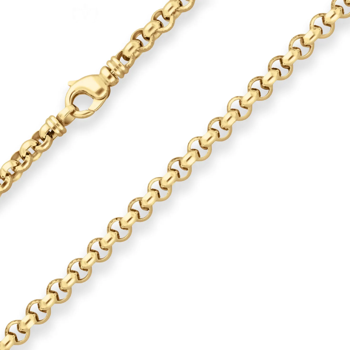 7,2mm Erbskette Goldkette Collier Halskette aus 585 Gold Gelbgold 50cm