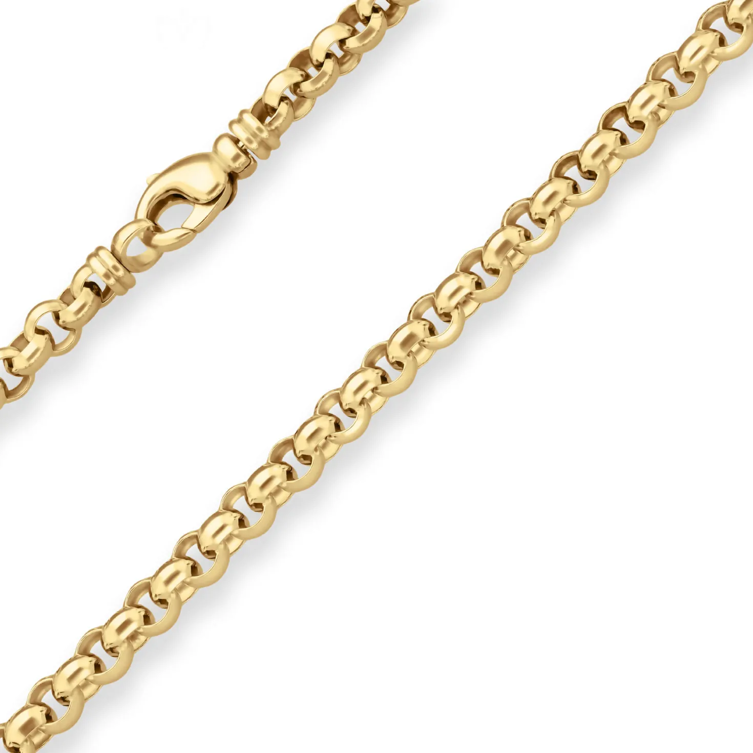 7,2mm Erbskette Goldkette Collier Halskette aus 585 Gold Gelbgold 50cm