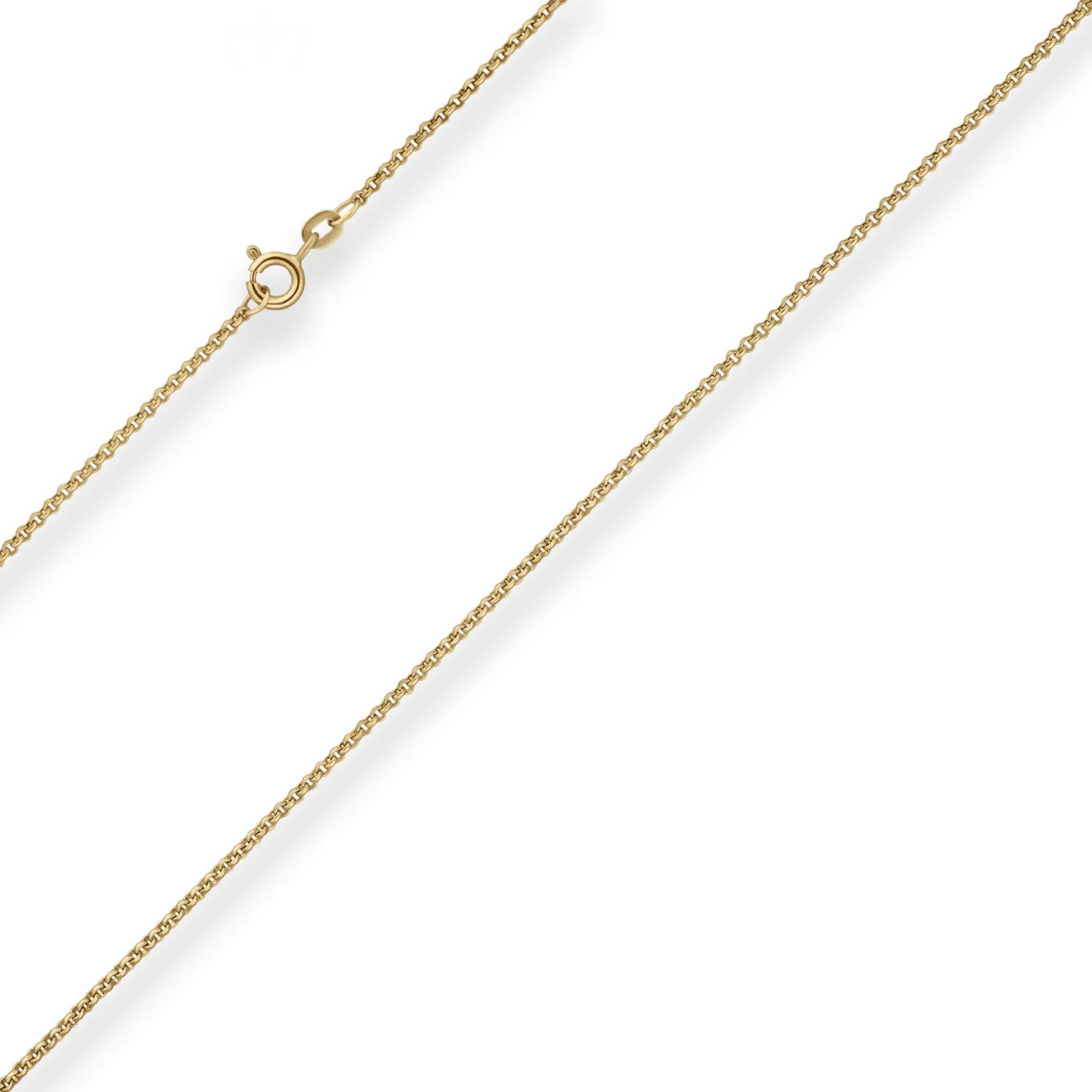 1,5mm Erbskette Goldkette Collier Halskette aus 333 Gold Gelbgold 40cm