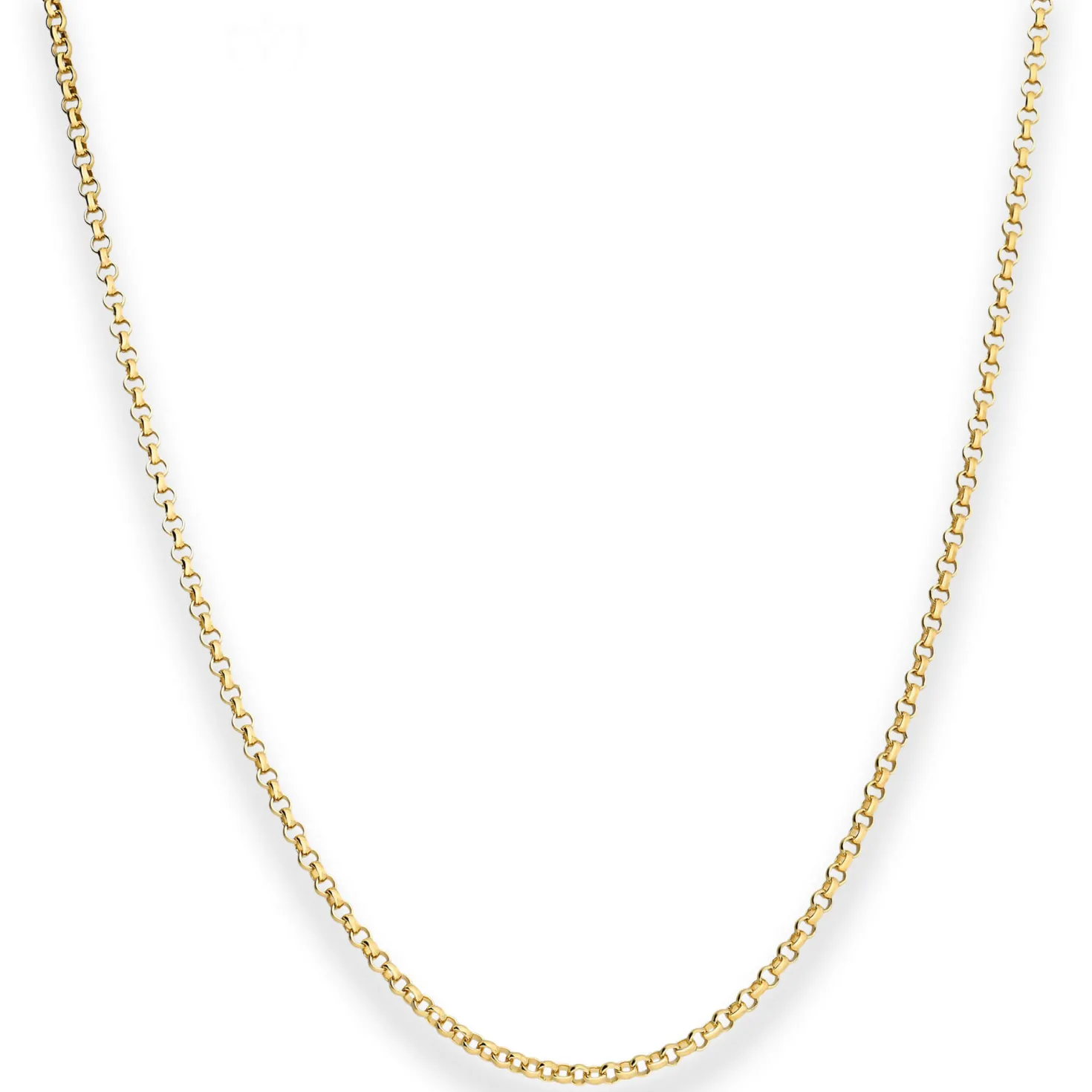 2mm Erbskette Goldkette Collier Halskette aus 585 Gold Gelbgold 45cm