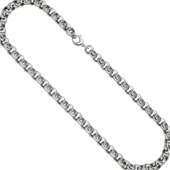 10,1mm Erbskette Kette Collier Halskette aus 925 Silber 50cm Unisex