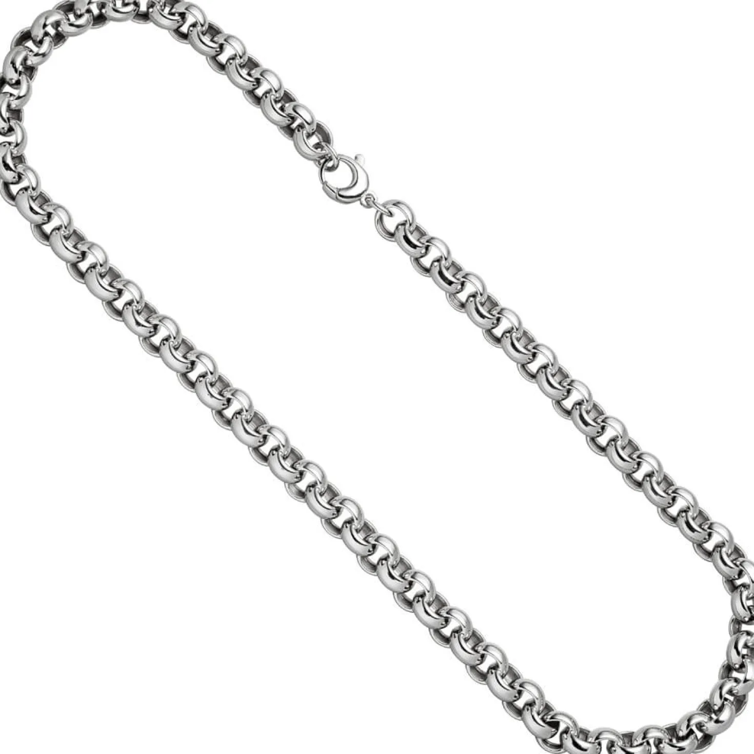 10,1mm Erbskette Kette Collier Halskette aus 925 Silber 50cm Unisex