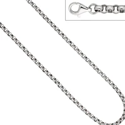 4,5mm Erbskette Kette Halskette Silberkette Halsschmuck aus 925 Silber, 45cm