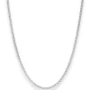 2,5mm Erbskette Silberkette Collier Halskette aus 925 Silber 42cm