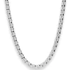 6,1mm Erbskette Silberkette Collier Halskette aus 925 Silber 50cm