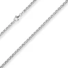 4mm Erbskette Silberkette Collier Halskette aus 925 Silber 42cm