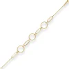 1,4mm Fantasiekette Goldkette Collier Halskette aus 585 Gold Gelbgold 43cm