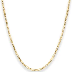 2,7mm Fantasiekette Goldkette Collier Halskette aus 585 Gold Gelbgold 50cm