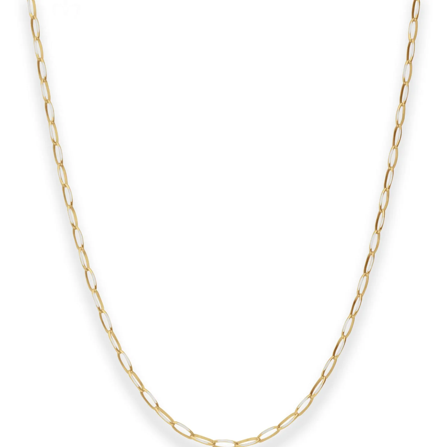 2,3mm Fantasiekette Goldkette Collier Halskette aus 375 Gold gelb/weiß 45cm