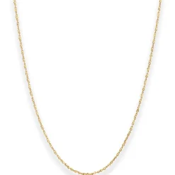 1,5mm Fantasiekette Goldkette Collier Halskette aus 333 Gold Gelbgold 45cm