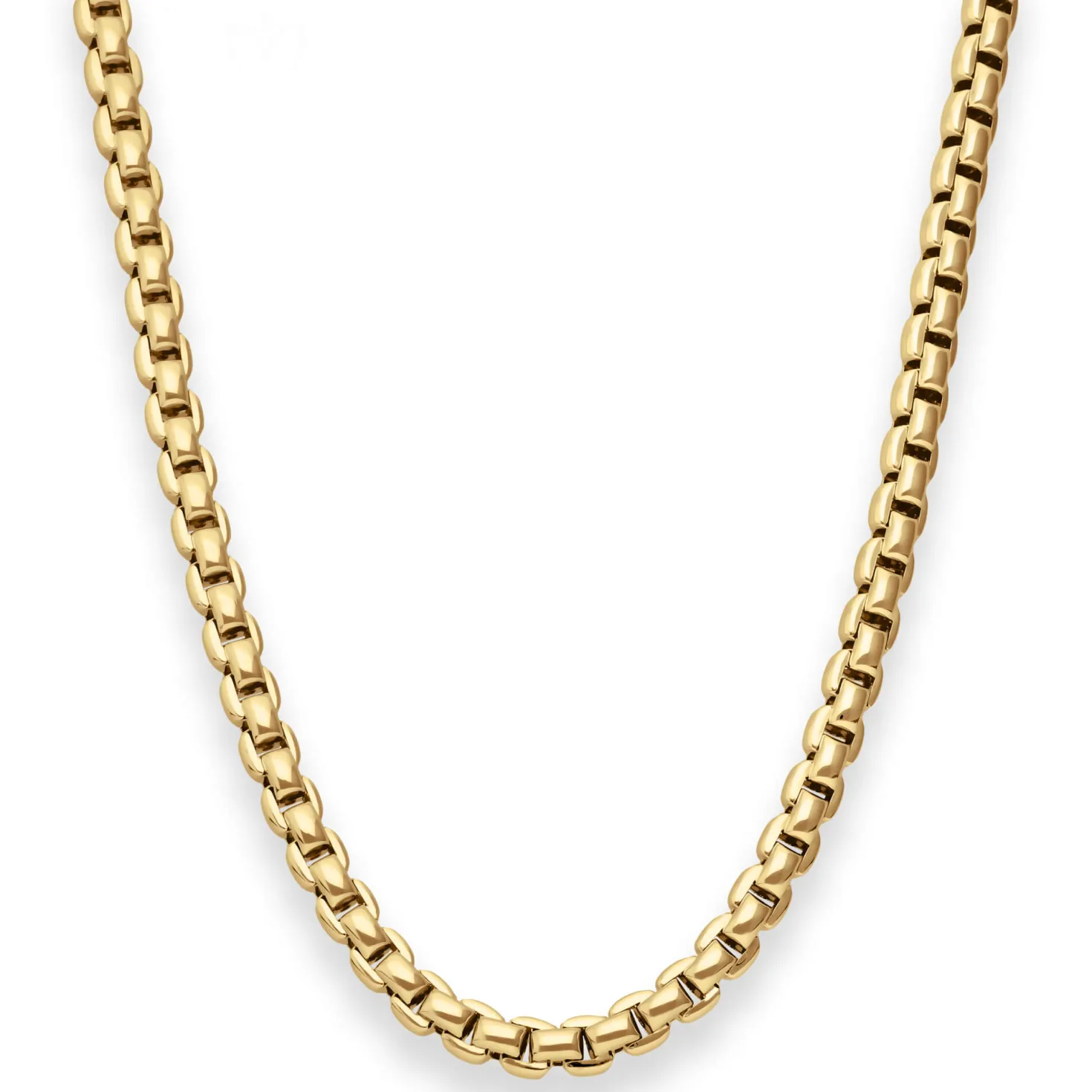 5,5mm Fantasiekette Goldkette Collier Halskette aus 585 Gold Gelbgold 45cm