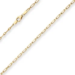 2,7mm Fantasiekette Goldkette Collier Halskette aus 585 Gold Gelbgold 42cm