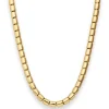 5,1mm Fantasiekette Goldkette Collier Halskette aus 585 Gold Gelbgold 45cm