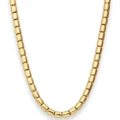 5,1mm Fantasiekette Goldkette Collier Halskette aus 585 Gold Gelbgold 45cm