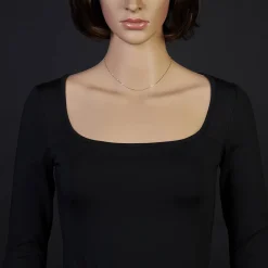 0,7mm feine Venezianerkette Echt Gold 585 Gelbgold Kette Halskette 38cm