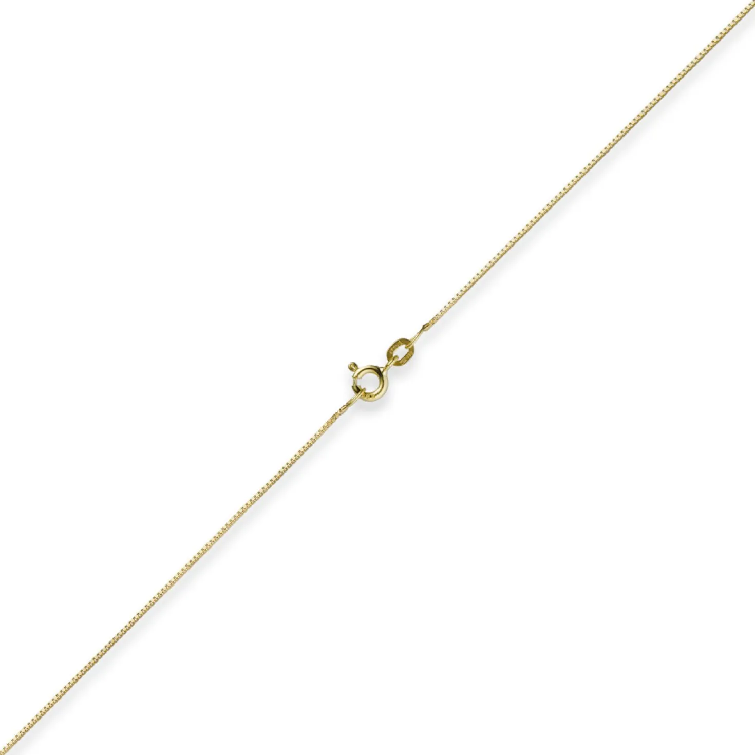 0,7mm feine Venezianerkette Echt Gold 585 Gelbgold Kette Halskette 40cm