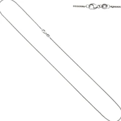 1,2mm feine Venezianerkette Halskette Collier aus 950 Platin 45cm Platinkette