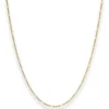 1,5mm Figarokette diamantiert Kette Collier Halskette aus 585 Gold Gelbgold 42cm