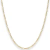 1,9mm Figarokette diamantiert Kette Collier Halskette aus 585 Gold Gelbgold 50cm
