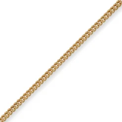 3,5mm Franco Armband Armkette Armschmuck aus 750 Gold Gelbgold massiv 19cm