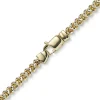 4,5mm Franco Kette Halskette Collier aus 585 Gold Gelbgold massiv 70cm