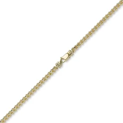 3,5mm Franco Kette Halskette Collier aus 585 Gold Gelbgold massiv 70cm
