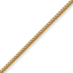 3,5mm Franco Kette Halskette Collier aus 585 Gold Gelbgold massiv 55cm