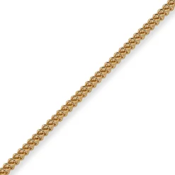 3,5mm Franco Kette Halskette Collier aus 585 Gold Gelbgold massiv 55cm