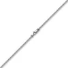 2mm Franco Kette Halskette Collier aus 585 Gold Weißgold massiv 45cm