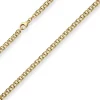 5,2mm Garibaldikette Goldkette Collier Halskette aus 585 Gold Gelbgold 45cm