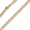 5,2mm Garibaldikette Goldkette Collier Halskette aus 585 Gold Gelbgold 55cm