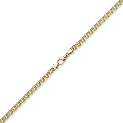 7mm Garibaldi Kette Halskette aus 585 Gold Gelbgold massiv 50cm