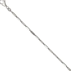 1,4mm Gliederkette Collier Kette Halskette 925 Silber Karabiner 45cm