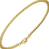 3,5mm Goldarmband Panzer Armband, 333 Gold Gelbgold, Unisex, 21cm