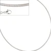 1,8mm Halsreif Collier Halskette Silberkette 925 Silber glänzend 45cm