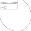 1,8mm Halsreif Collier Halskette Silberkette 925 Silber glänzend 42cm