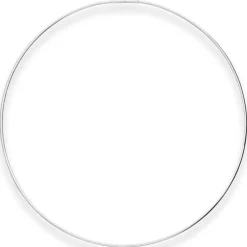1,5mm Halsreif Halskette aus 925 Silber matt 45cm