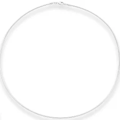 1,5mm Halsreif Omegareif Halskette aus 925 Silber 45cm