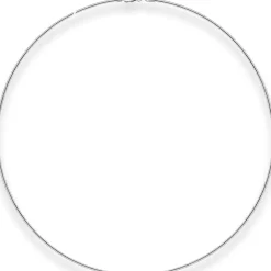 1,5mm Halsreif Omegareif Halskette aus 925 Silber rhodiniert 42cm