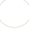 1mm Halsreif Omegareif Omegakette 750 Gold Gelbgold Goldkette 42cm abschraubbar