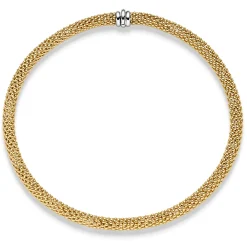 8,5mm Himbeer Kette Collier Halsschmuck aus 585 Gold Gelbgold 50cm