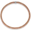 8,5mm Himbeer Kette Collier Halsschmuck aus 585 Gold Rotgold 45cm