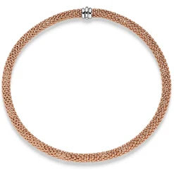 8,5mm Himbeer Kette Collier Halsschmuck aus 585 Gold Rotgold 50cm