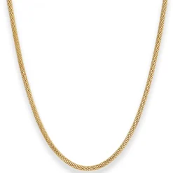 3mm Himbeerkette Goldkette Collier Halskette aus 585 Gold Gelbgold 45cm