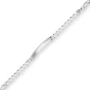 5,5mm Id-Armband Panzerkette Silberarmband Armschmuck aus 925 Silber 18cm